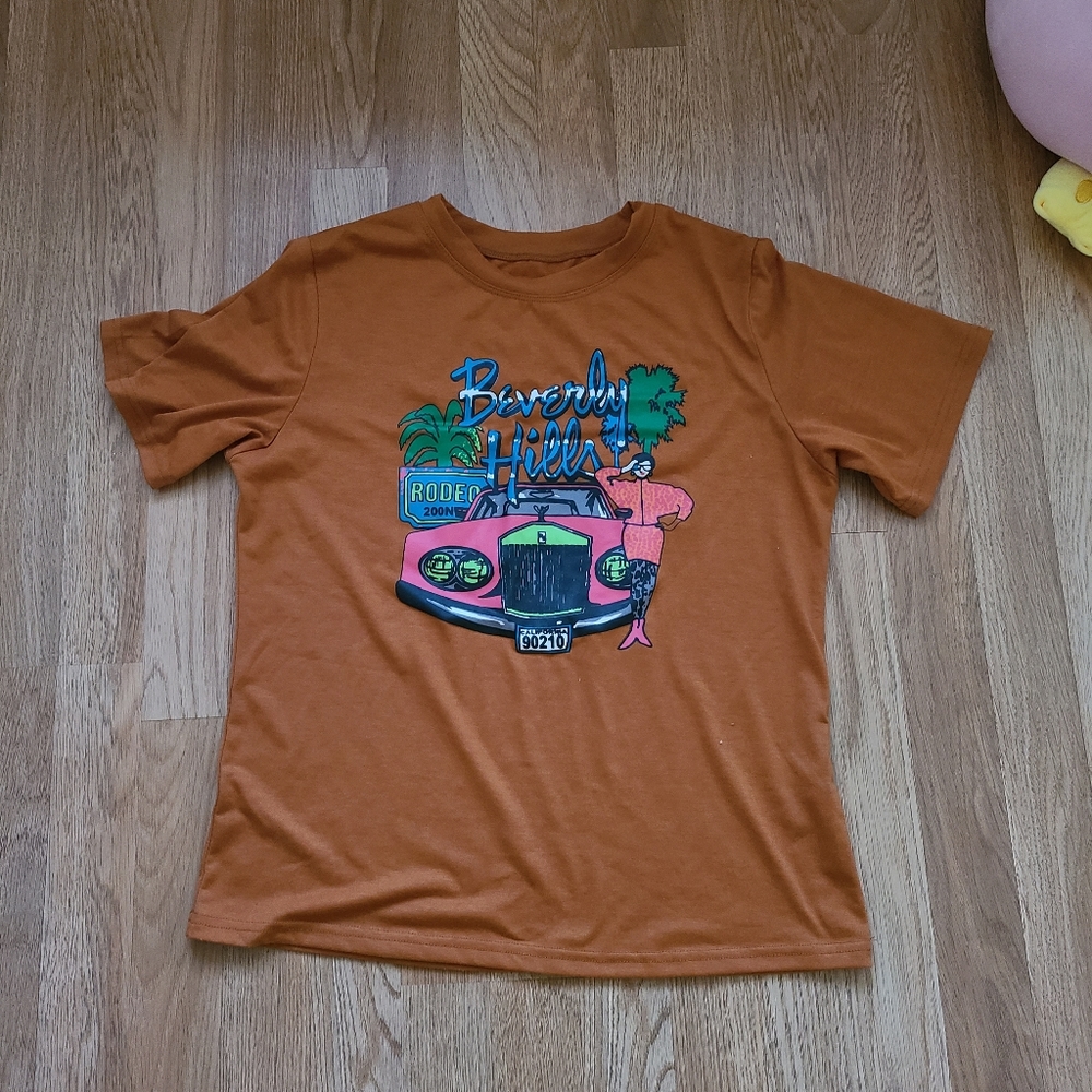 GRAPHIC TEE "Beverly Hills" VINTAGE DESIGN